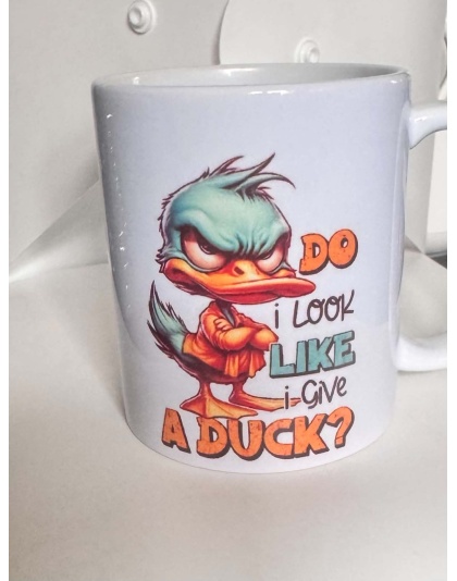 Set of 4 Quirky quote mugs
